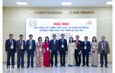 Khai mạc đợt khảo sát chính thức đánh giá chất lượng 04 chương trình đào tạo của Đại học Kinh tế - Tài chính TP.HCM (UEF)