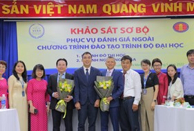  Khảo sát sơ bộ đánh giá chất lượng 02 chương trình đào tạo của Trường Đại học Khoa học Xã hội và Nhân văn - Đại học quốc gia Thành phố Hồ Chí Minh