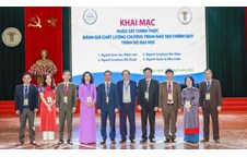 Khai mạc đợt khảo sát chính thức đánh giá chất lượng 04 CTĐT của Trường Đại học Văn hóa, Thể thao và Du lịch Thanh Hóa