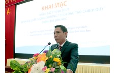 Khai mạc khảo sát chính thức đánh giá chất lượng 04 CTĐT Trường Đại học Quảng Bình