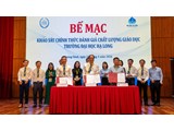  Bế mạc khảo sát chính thức đánh giá chất lượng cơ sở giáo dục Trường Đại học Hạ Long